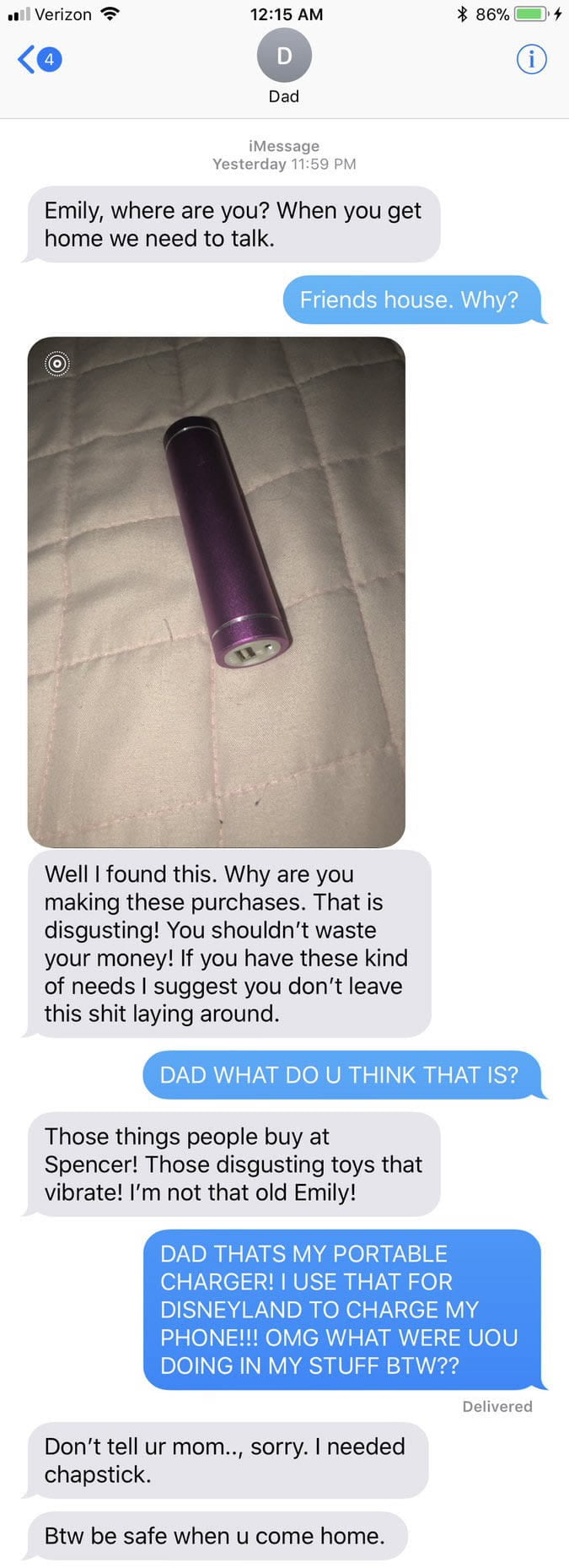 Dad thinks he found his daughter s sex toy leading to world s