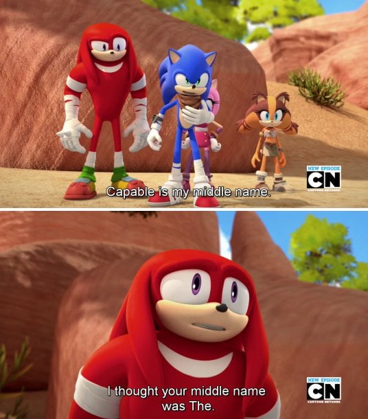 Sonic Capable Hedgehog Gag