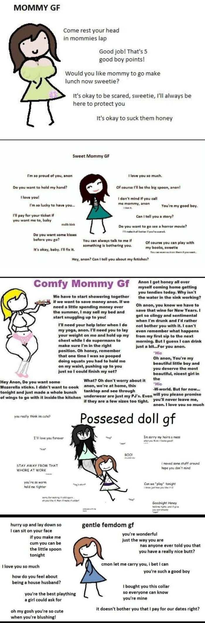 Gentle femdom gf