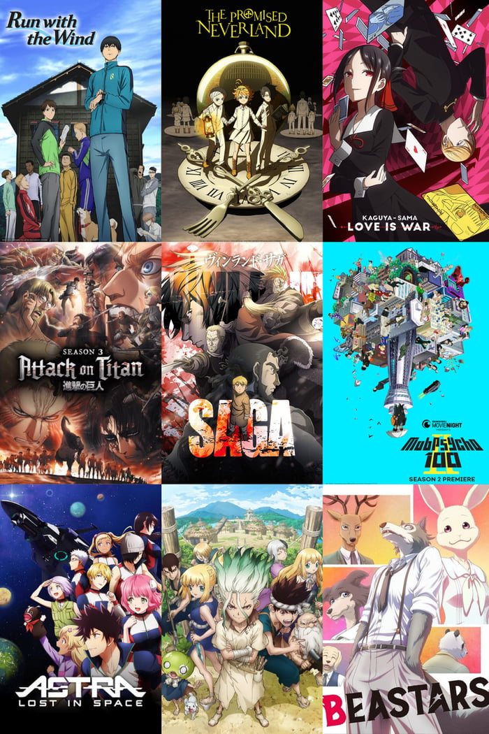 2019 Was A Blast These Are Animes That I Rated 9 Or 10 In Mal 9gag