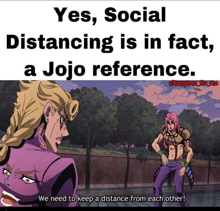 Is This a JoJo Reference? - 9GAG