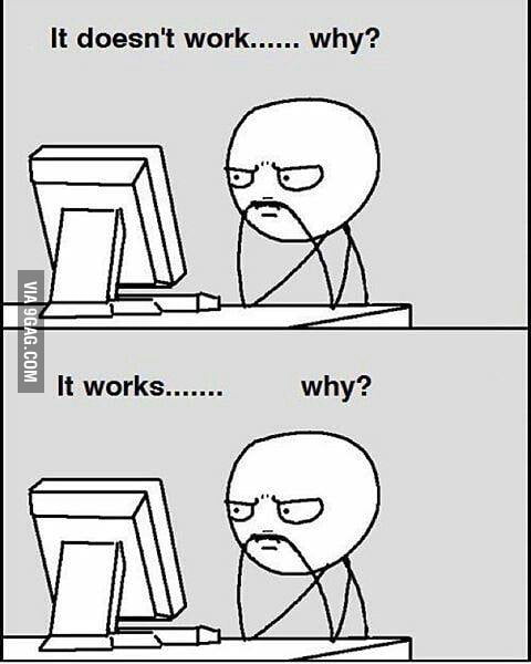 My struggles when I'm programming - 9GAG