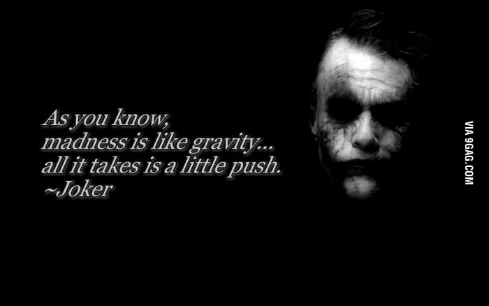 I love hero/villain quotes! What's your favorite? - 9GAG