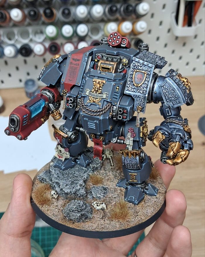 Kitbash Dreadnaught My Venerable Redemptor Dreadnought Kitbash, the arms and all weapons ...