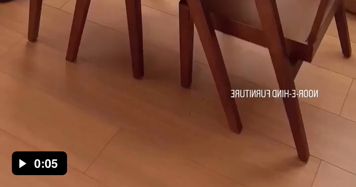 Chairs that perfectly fit under their own table - 9GAG