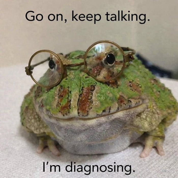 Toad psychotherapist - 9GAG