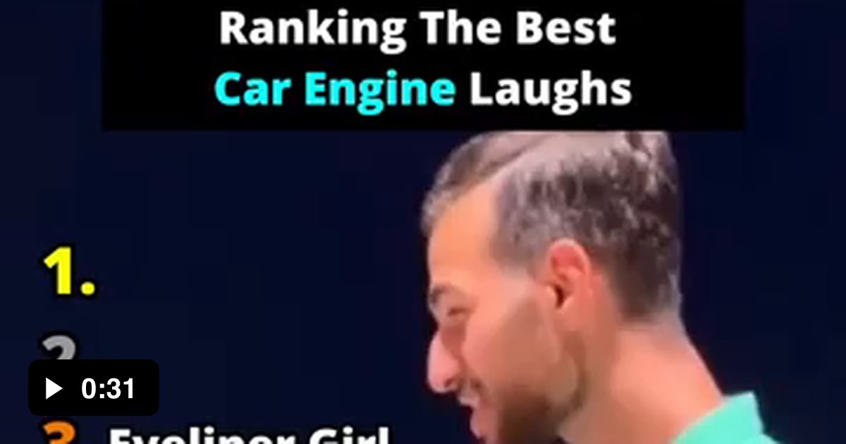 Car engine laughs - 9GAG