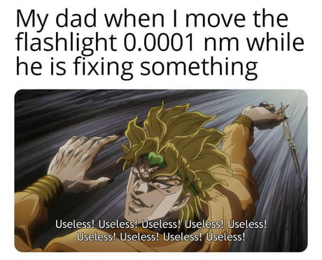 Yes, this is a JoJo reference - 9GAG