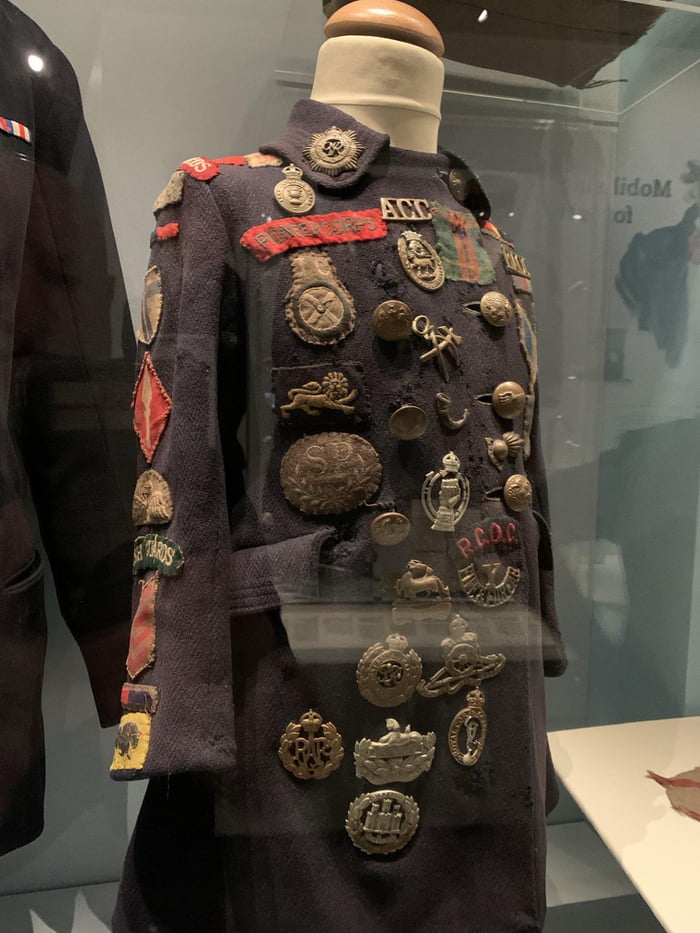 This coat belonged to 5yr old Betty Smith, as she waved at soldiers ...