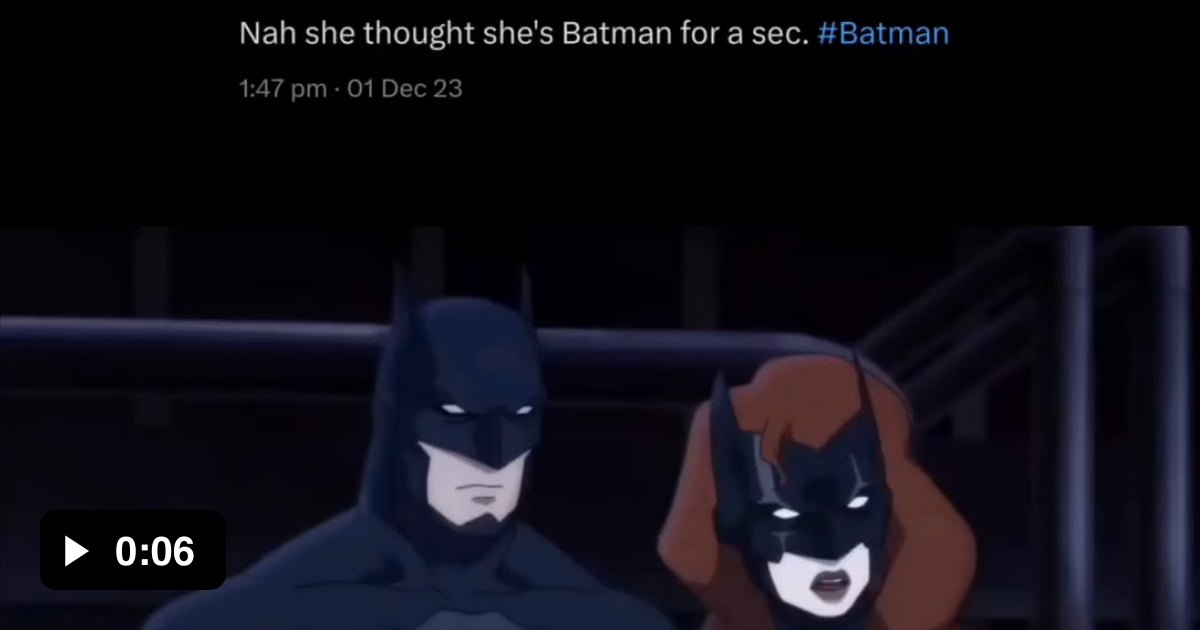 It is batmam - 9GAG