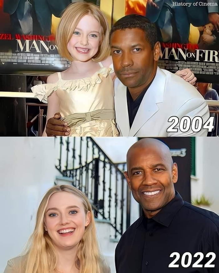 Denzel Washington And Dakota Fanning 9gag 7435