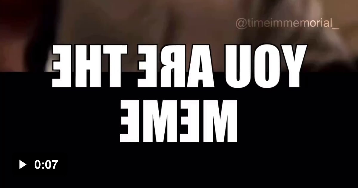 You are the meme! 9GAG