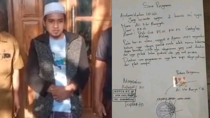 Saya Ari Nur Alamsyah Warga Rt Rw Desa Urek Urek Kecamatan