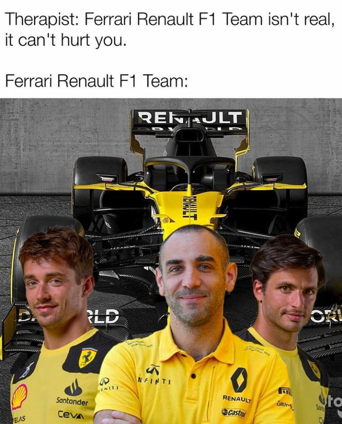 Ferrari Will Be Rocking The Yellow Suits And Livery At Monza 9GAG   AYVjjn0 700b 