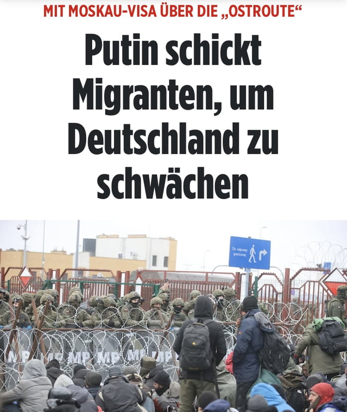 Erkläre Mir Das Jetzt Irgendwer. Wieso Schwächen Diese Migranten ...