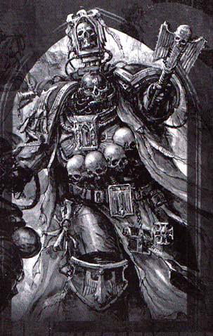 Are 40K chaplains’ heads just their actual skulls? Or is it some kind ...