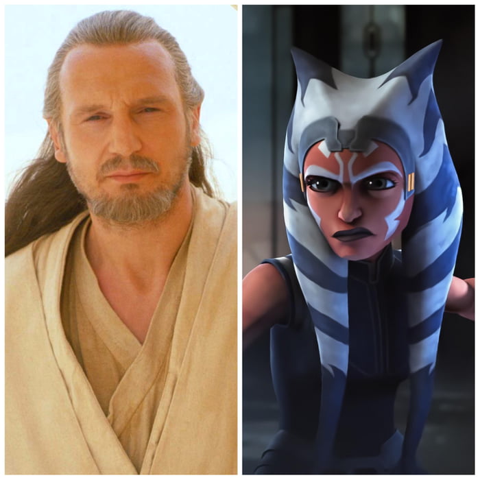 What would qui gon think of ahsoka??? 9GAG
