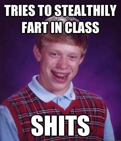 Bad Luck Brian Strikes Again! - 9gag