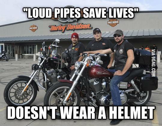 Scumbag Harley Riders - Meme.