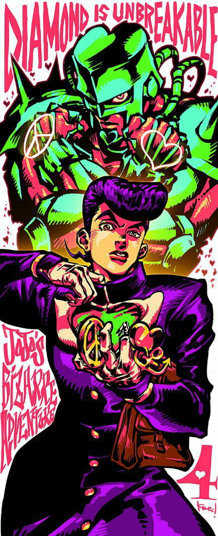 Ok josuke really looking PRINCE,I know his character was inspired by ...