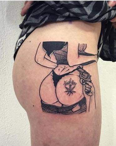Tattooed Ass