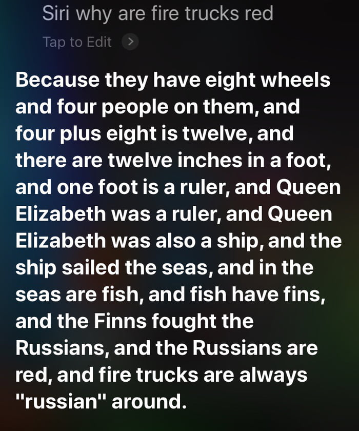When you ask siri a sirious question 9gag