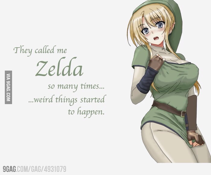 When people call link zelda - 9GAG