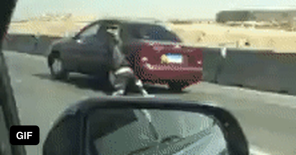 Unsuccessful carjacking on the highway 9GAG