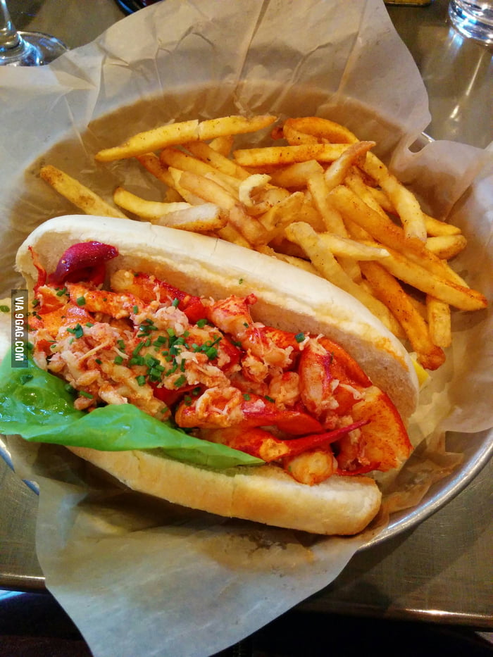 Lobster Roll from Smack Shack in Minneapolis 9GAG