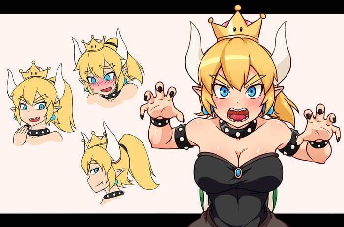 Bowsette (bowser rule 63) is now a thing - 9GAG