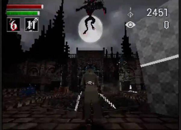 Bloodborne's being remade as a PS1 game