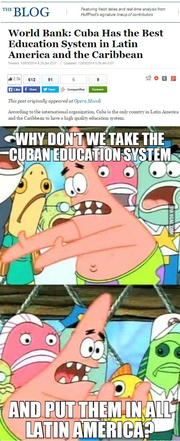 I Live In Brazil And The Education And Heathcare Sucks 9GAG