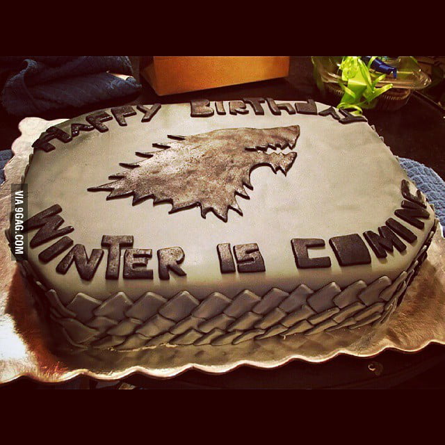 This is my intent of a GOT birthday cake for my awesome