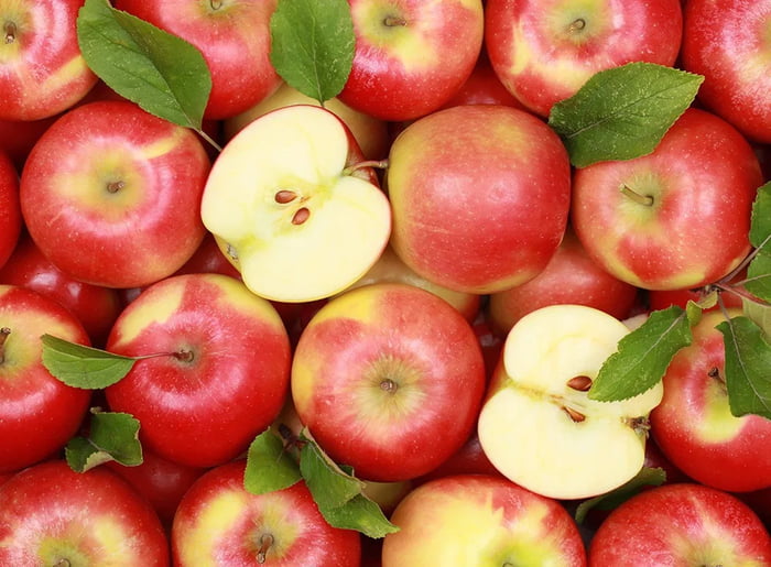 Apple seeds contain cyanide. A lethal dose of hydrogen cyanide may be