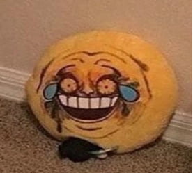 Crying Laughing Cursed Emoji