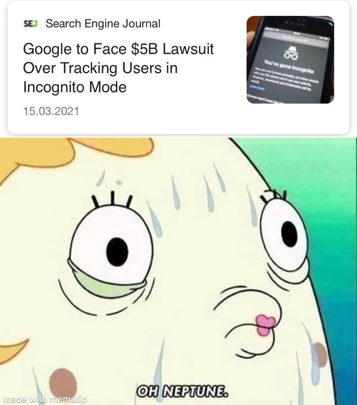 Better delete that Sandy and Spongebob fanfic from your hard drive rn 9GAG