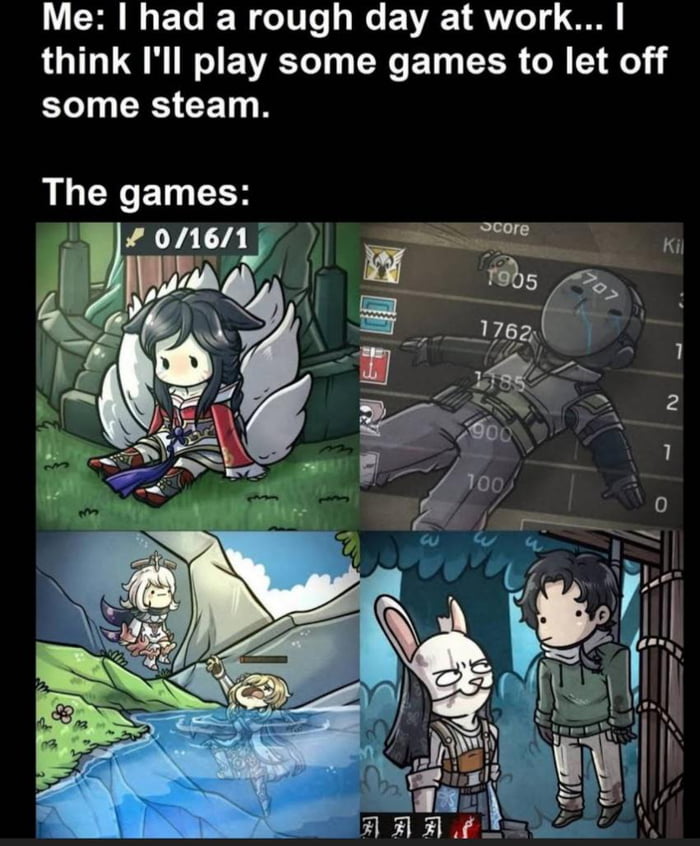 Depressing Games Gang 9GAG