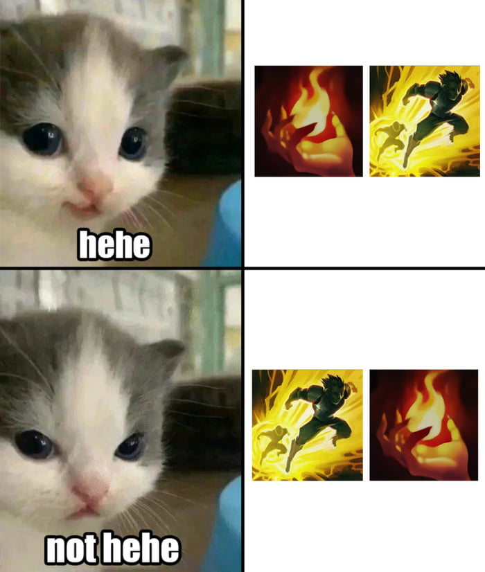 Мем с котом хехе нот хехе