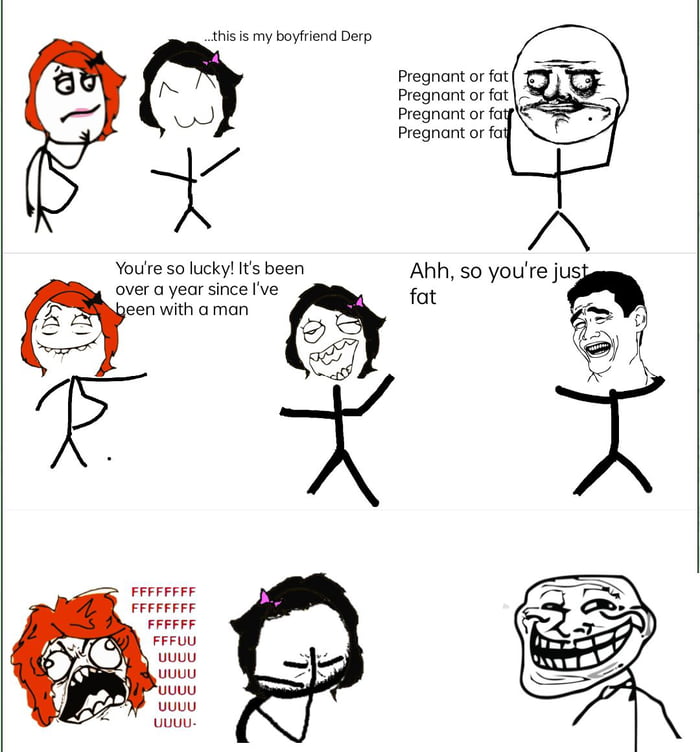 Rage comic version. Rage FTW - 9GAG