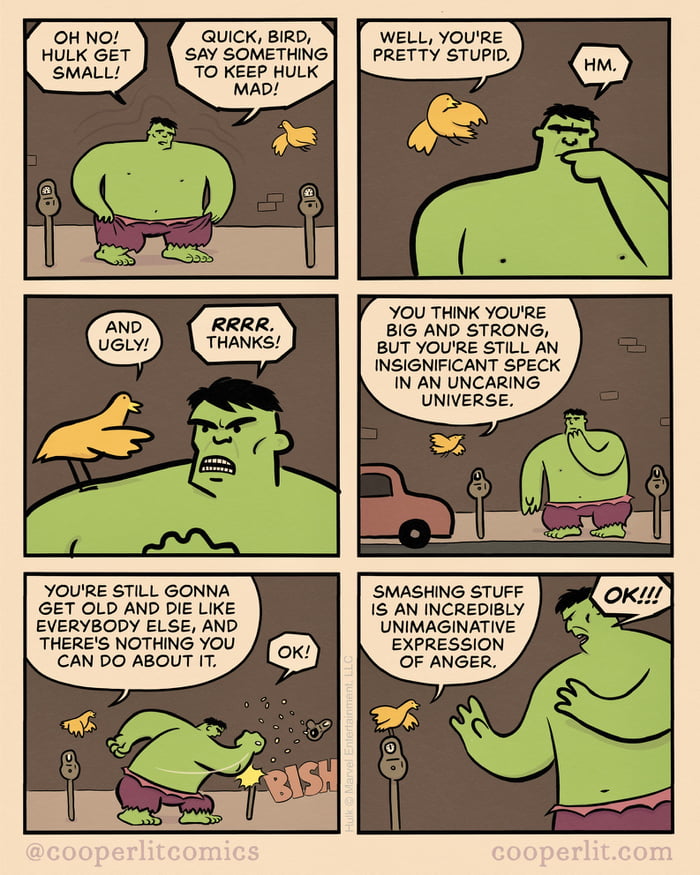 Hulk Need Stay Mad! - 9GAG