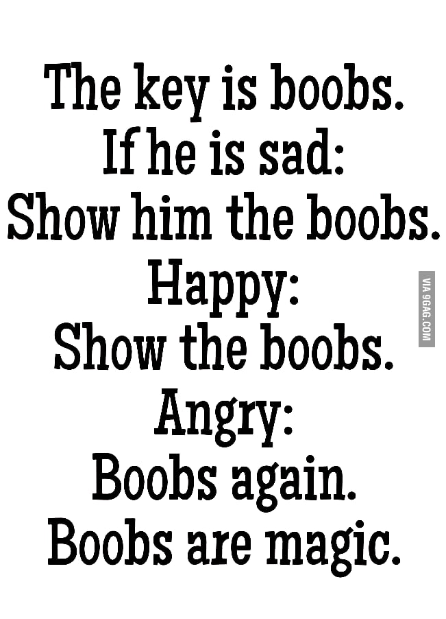 Boobs Are Magic 9gag