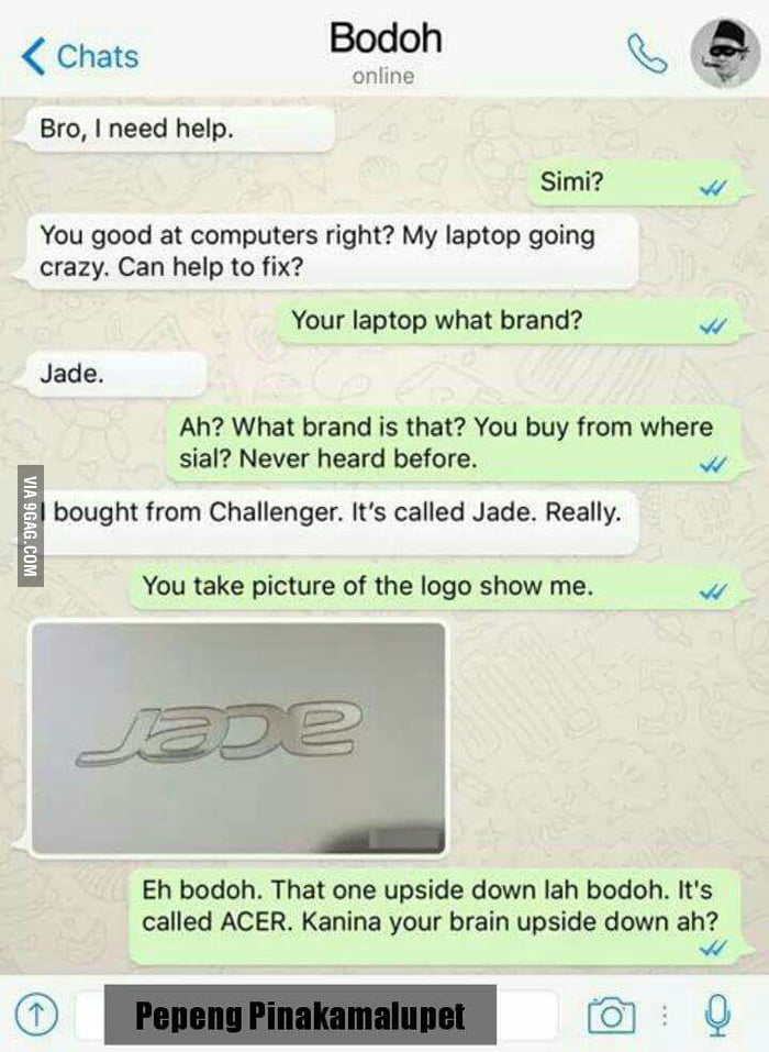 The Jade Laptop 9gag