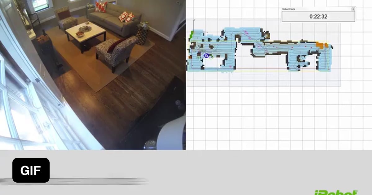 How a roomba maps a house 9GAG