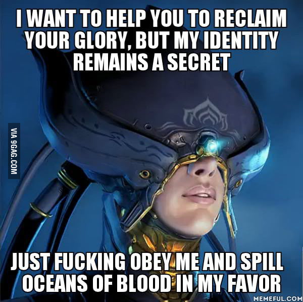 Warframe in a nutshell. - 9GAG