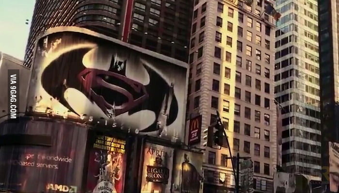 Did you know. I am Legend had an Batman V Superman poster before the movie.  - 9GAG