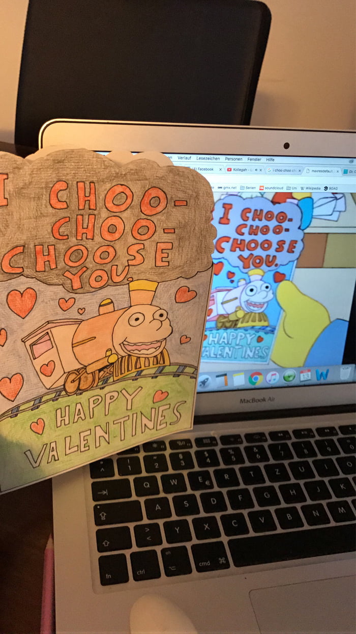 Valentines Card I made for my Girlfriend - 9GAG