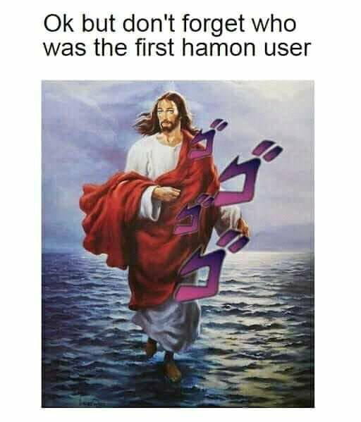 Jesus was a JoJo 9GAG