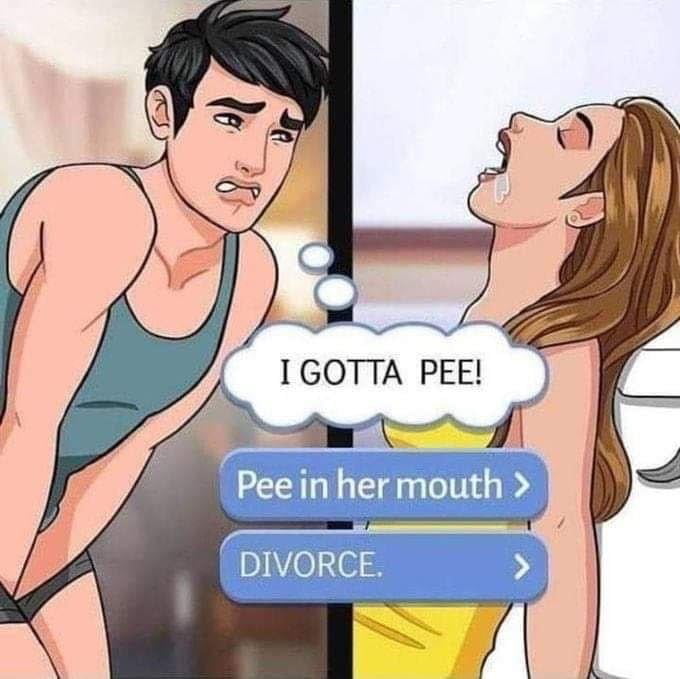 Pee In Her Mouth To Show Dominance Gag