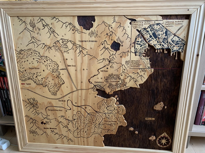 Gloomhaven custom map for our campaign! - 9GAG