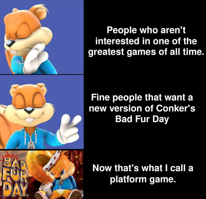 conkers bad fur day remastered conkers bad fur day remastered